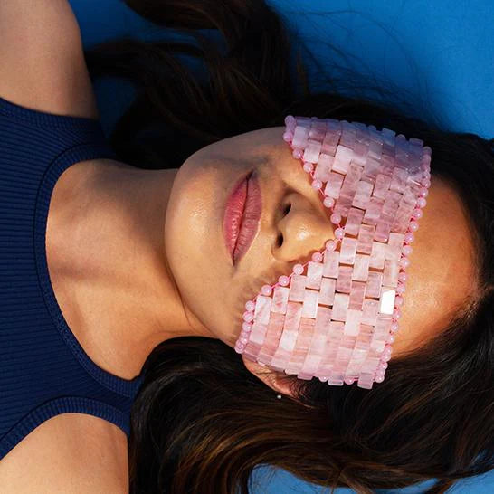 Image of Rose Quartz Eye Mask